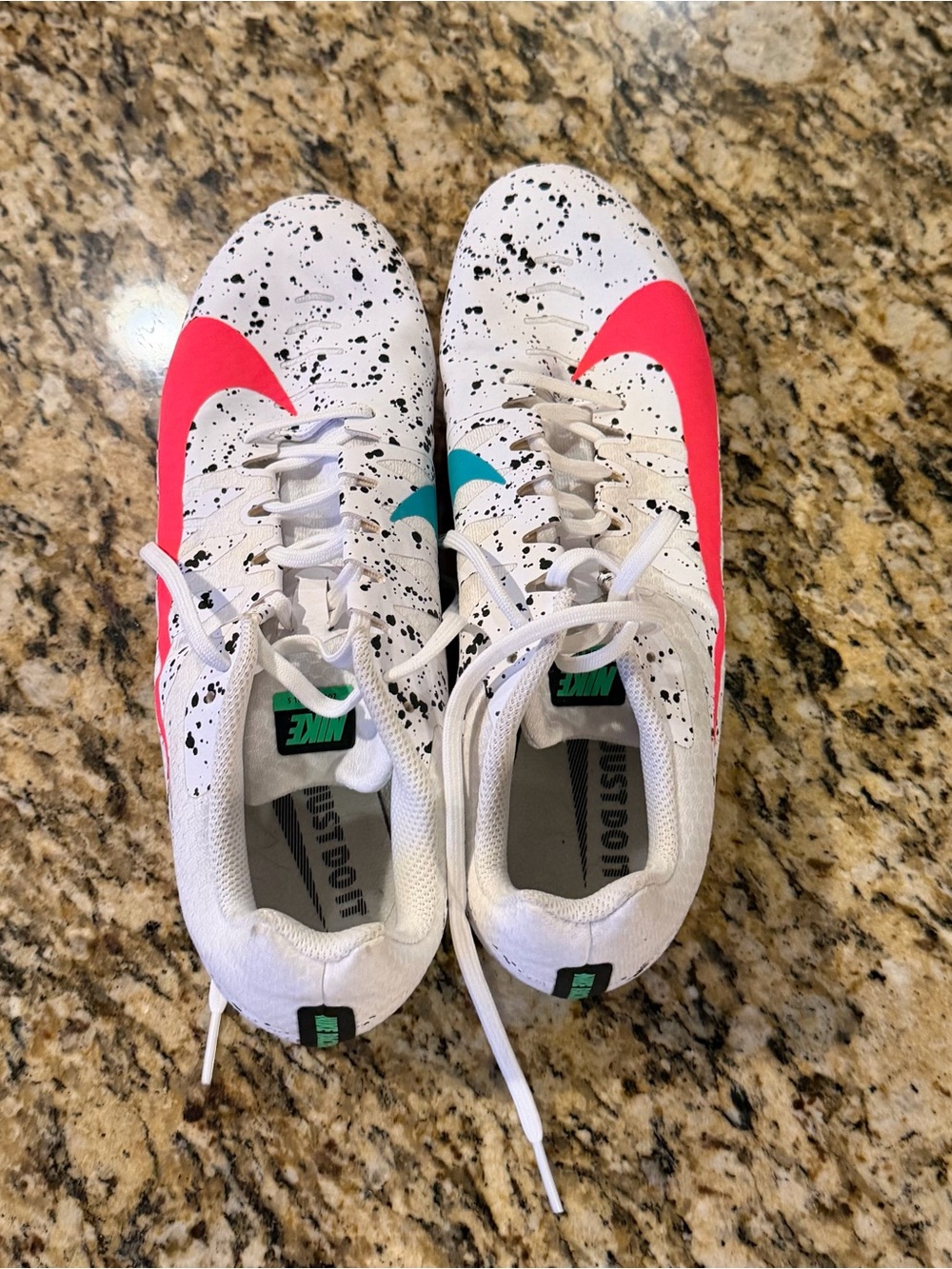 Nike Zoom Rival S 9 Paint Splatter Track Spikes Size 10